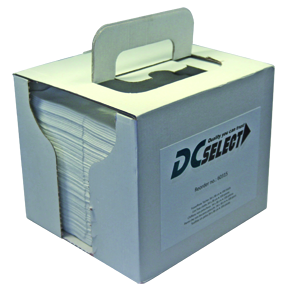Cartridge Cloth (lint free, solvent-proof, extreme tear-resistant and highly absorbent) cloth size : 32 x 38 cm 