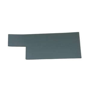 Plastic name plate to cover OKI™ Logo for C510 (grey color PC label 49x 23mm) 